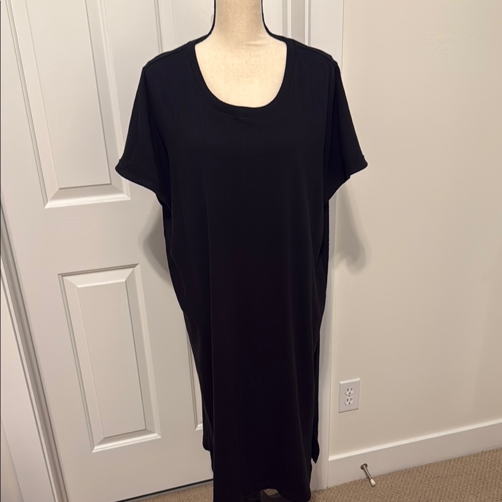 Jessica Simpson Black Dolman Sleeve Sheath Dress